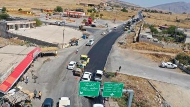 وێنەی ڕێگای ئێستای سپیلک - خەلیفان - وێنە کوردستان24